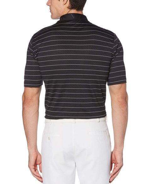 Mens Ventilated Stripe Polo-Polos-Callaway Apparel