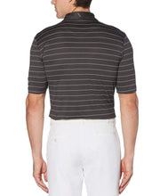 Mens Ventilated Stripe Polo-Polos-Callaway Apparel