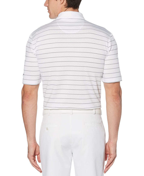 Mens Ventilated Stripe Polo-Polos-Callaway Apparel