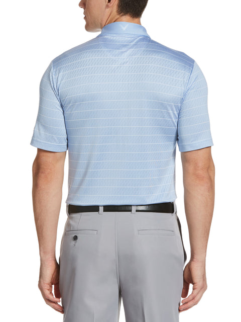 Mens Ventilated Stripe Golf Polo-Polos-Callaway