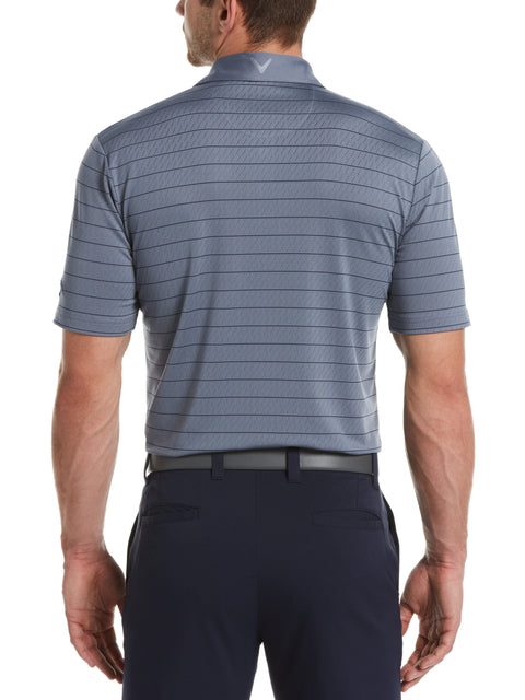 Mens Ventilated Stripe Polo-Polos-Callaway