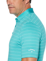 Mens Ventilated Stripe Golf Polo-Polos-Callaway