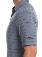 Mens Ventilated Stripe Polo-Polos-Callaway