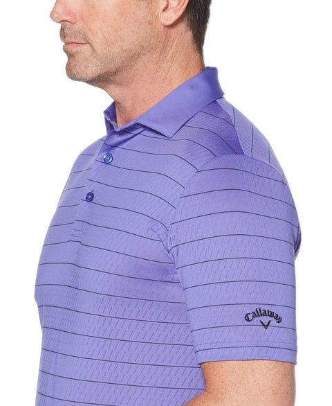 Mens Ventilated Stripe Golf Polo-Polos-Callaway Apparel