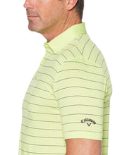 Mens Ventilated Stripe Polo-Polos-Callaway Apparel