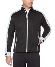 Mens Waterproof Full-Zip Jacket Jackets Caviar / M