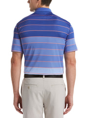 Mens Yarn Dyed Engineered Oxford Stripe Polo-Polos-Callaway