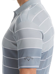 Mens Yarn Dyed Engineered Oxford Stripe Polo-Polos-Callaway