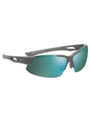 Peregrine Mirrored Polarized Sunglasses-Eyewear-Matte Gray/Green-NS-Callaway