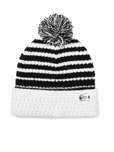 Pom Pom Beanie-Hats-White-NS-Callaway