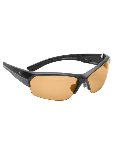 Raptor Polarized Sunglasses-Eyewear-Matte Black/Brown-NS-Callaway