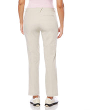 Solid Flat Fronted Stretch Trouser Pants