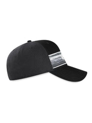 Stripe Mesh Cap-Hats-Black-NS-Callaway