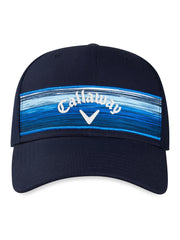 Stripe Mesh Cap-Hats-Navy-NS-Callaway