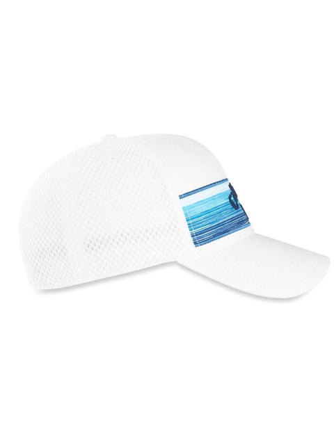 Stripe Mesh Cap-Hats-Navy/White-NS-Callaway