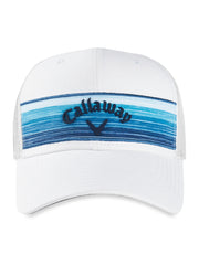 Stripe Mesh Cap-Hats-Navy/White-NS-Callaway