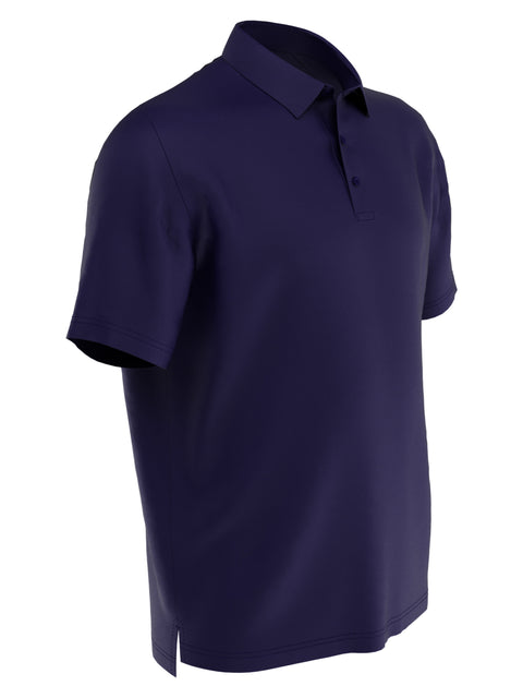 Swing Tech Tour Fit Solid Polo (Peacoat) 