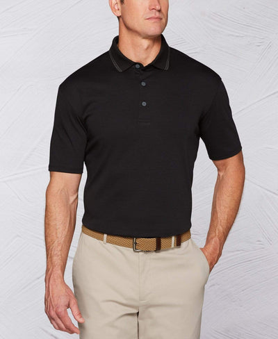 Tour Authentic Mercerized Cotton Polo Polos Caviar / L