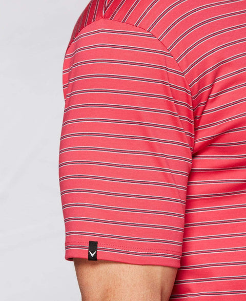 Tour Authentic Mercerized Cotton Stripe Polo Polos