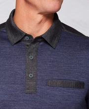 Tour Authentic Wool Blocked Heather Polo Polos