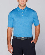 Tour Authentic Wool Heather Polo Polos Strong Blue Heather / S