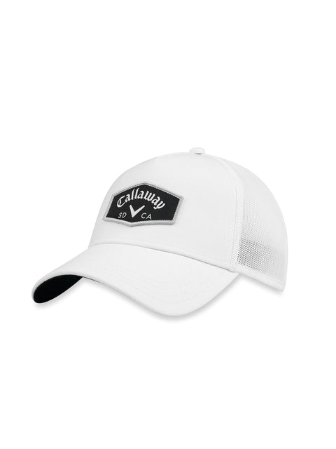 Trucker Hat-Hats-White/White-NS-Callaway