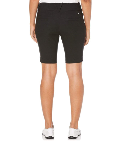 Womens 19" Tech Stretch Solid Short with Active Waistband Shorts