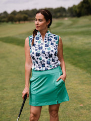 Womens Tropical Print Polo-Polos-Callaway Apparel