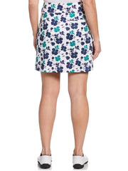 Womens Allover Floral Print Skort-Skorts-Callaway Apparel