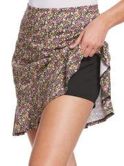 Womens Allover Ditsy Print Skort-Skorts-Callaway Apparel