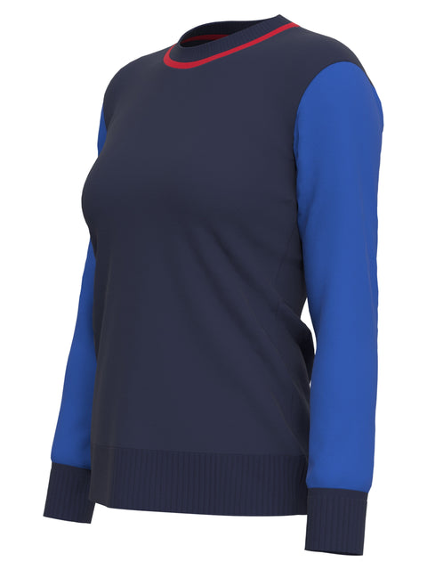 Womens Color Block Golf Sweater-Sweaters-Callaway