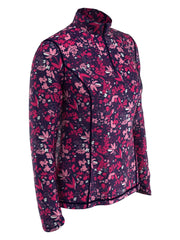 Womens Floral Quarter Zip Pullover--Callaway