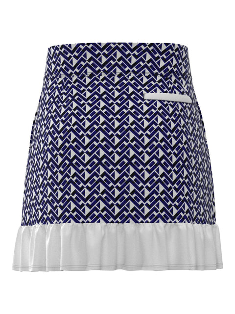 Womens Geometric Print Skort-Skorts-Callaway