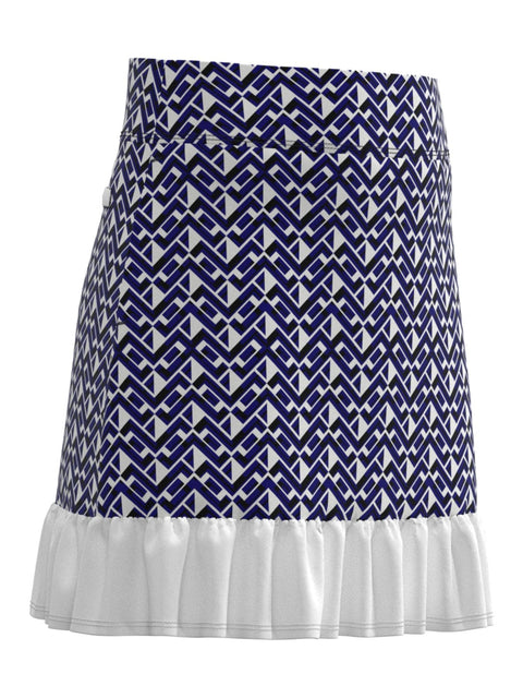 Womens Geometric Print Skort-Skorts-Callaway