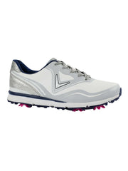 Womens Halo Golf Shoes-Footwear-White/Navy-10.5-Callaway