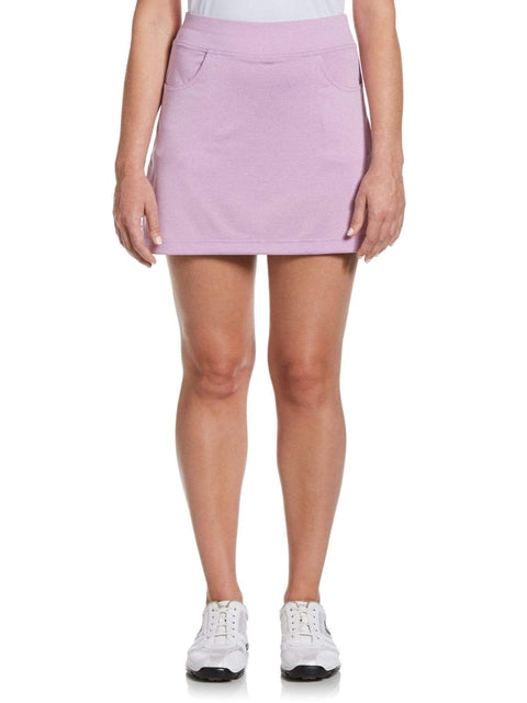 Womens Heather Skort-Skorts-Sheer Lilac Heather-M-Callaway