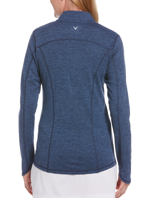 Womens Heather Zip Jacket--Callaway