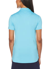 Womens Knit Collar Polo-Polos-Blue Atoll-XXL-Callaway