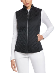 Lightweight Quilted Golf Vest (Caviar) 