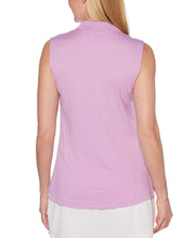 Womens Micro Hex Solid Polo Polos