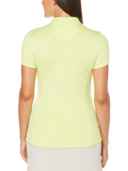 Womens Micro Hex Solid Polo-Polos-Callaway