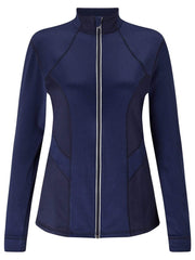 Womens Opti-Dri Heathered Panel Jacket Jackets