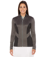 Womens Opti-Dri Solid Panel Jacket Jackets Caviar / L