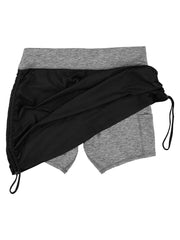 Womens Opti-Stretch 17 in. Elastic Waist Sporty Skort Skorts