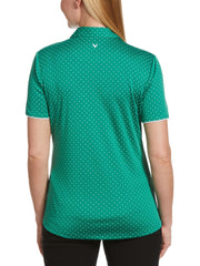 Womens Polka Dot Polo-Polos-Callaway