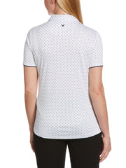 Womens Polka Dot Polo-Polos-Callaway