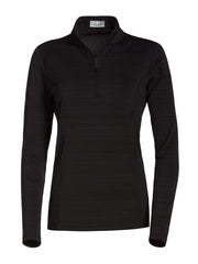 Womens Solid 1/4 Zip Shirt-Jackets-Caviar-XS-Callaway Apparel