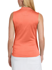 Womens Solid Knit Polo-Polos-Callaway