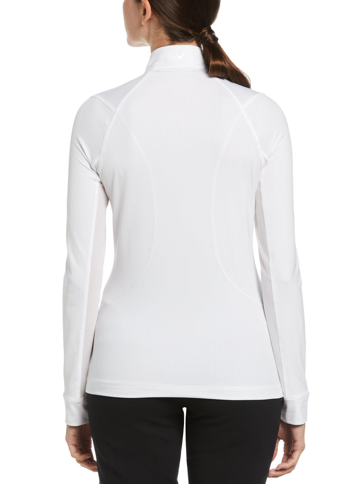 Womens Solid Sun Protection 1/4 Zip Golf Pullover | Callaway Apparel