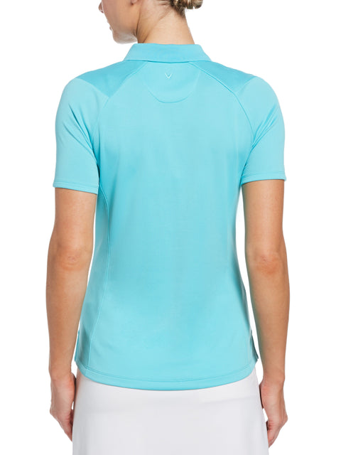 Womens Solid Swing Tech Polo-Polos-Callaway